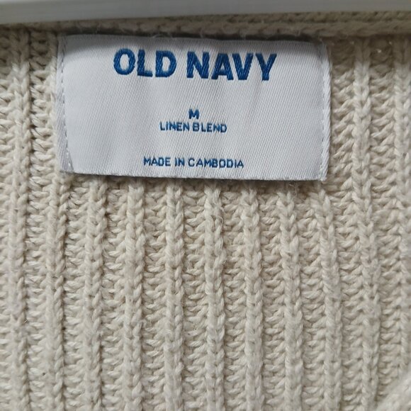 Tan/Beige button sweater - Picture 4 of 4